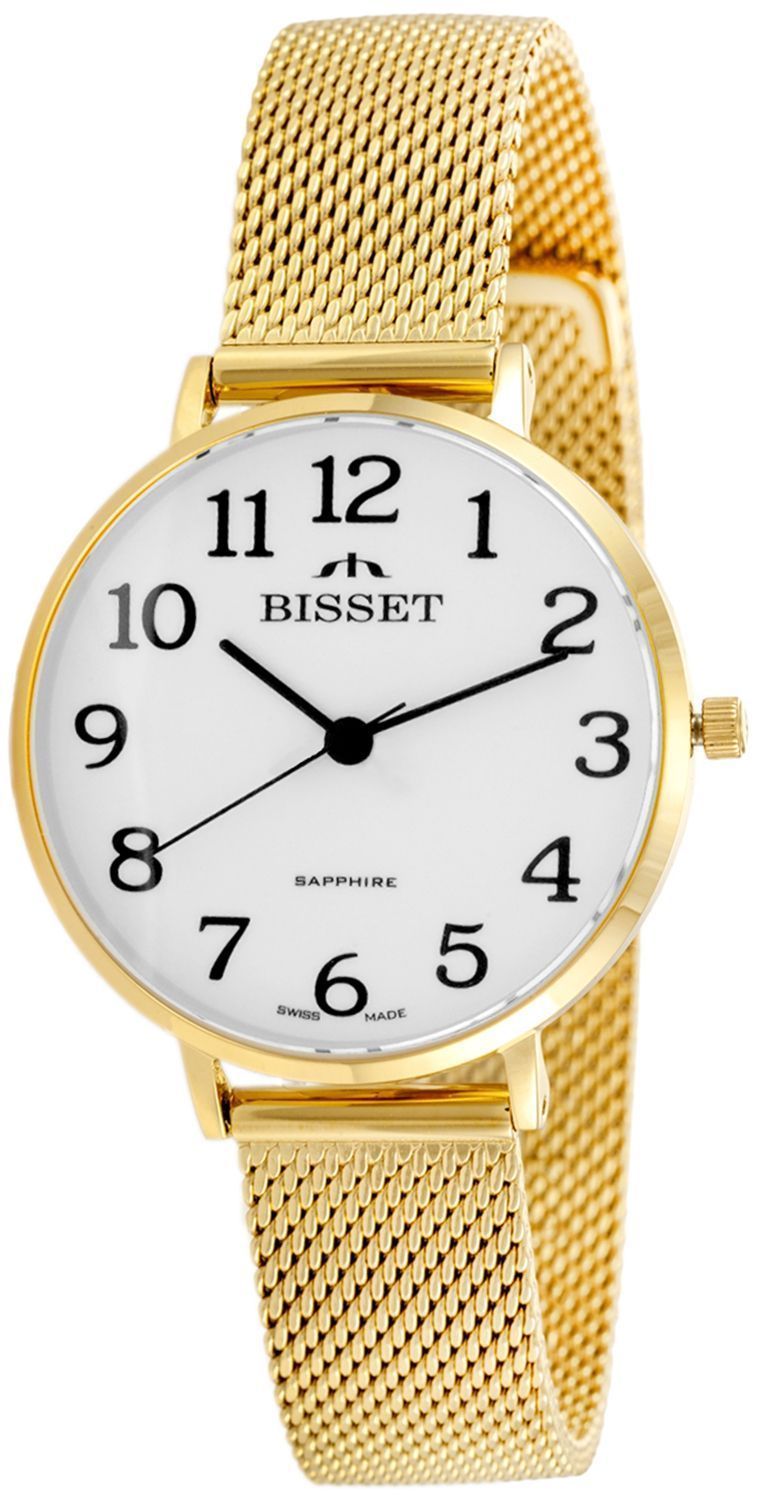 Zegarek damski Bisset Sapphire BSBF32 złoty..jpg